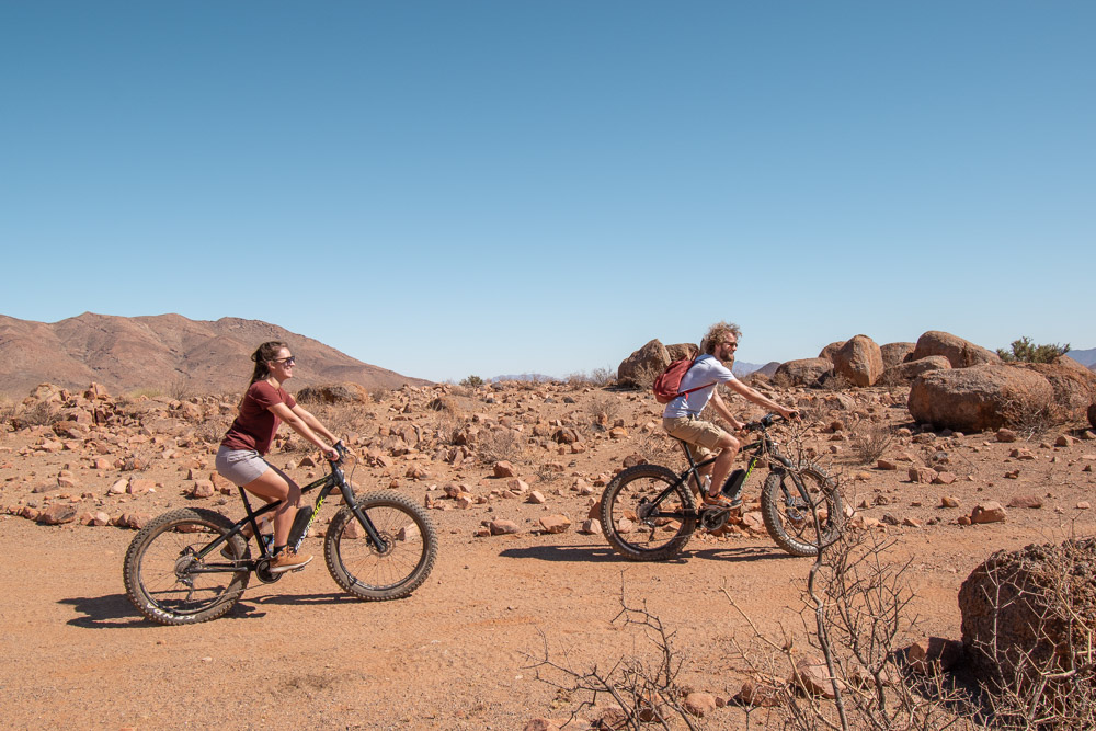 Namibie sonop morning mountainbike e-bike-2