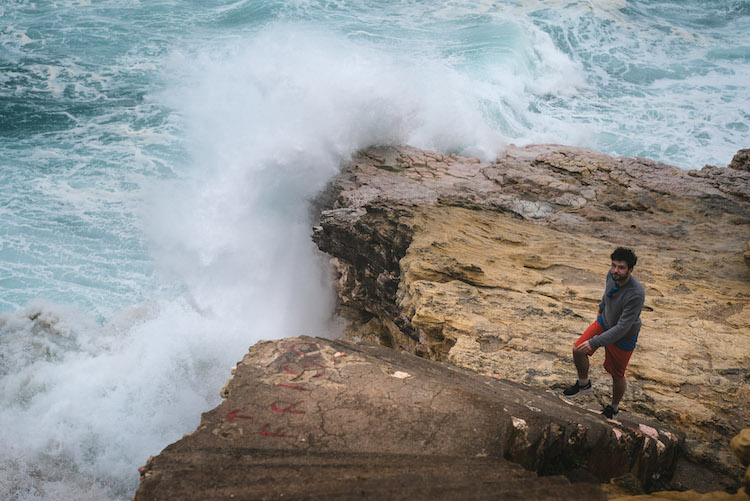 Nazare kliffen portugal 16