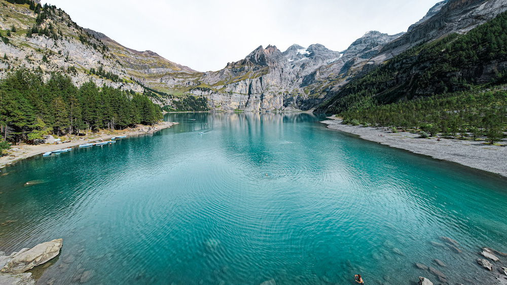 Oeschinensee in Zwitserland