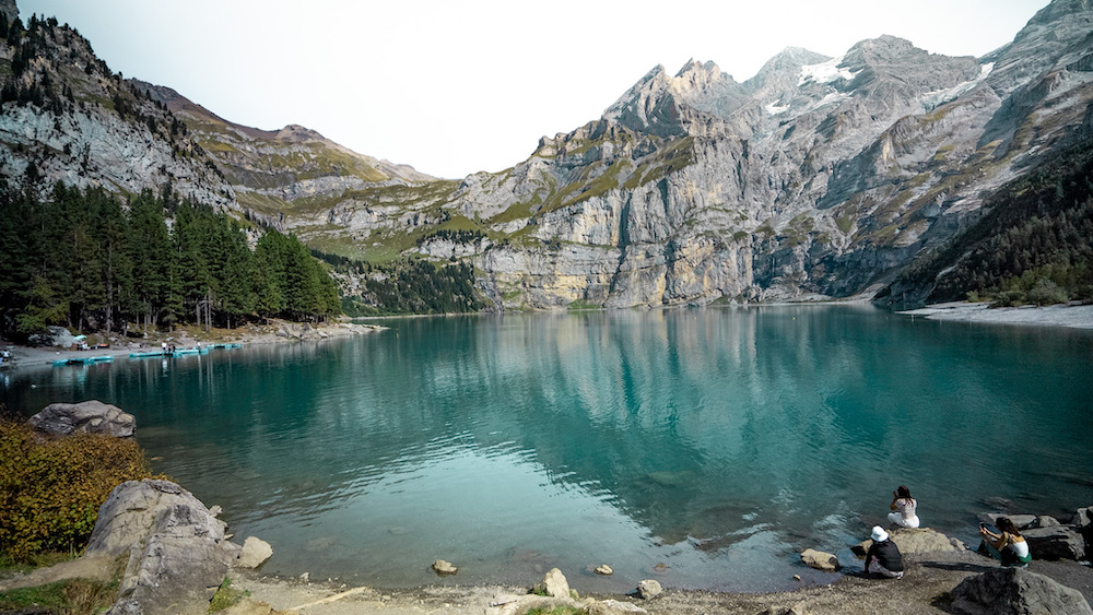 Oeschinensee in Zwitserland