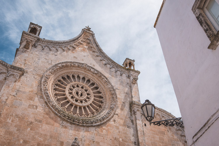 Ostuni puglia Cathédrale d'Ostuni