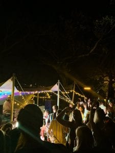 Oud en Nieuw Sydney NYE shark island feestje