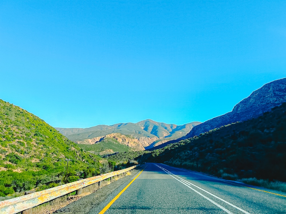 Oudtshoorn onderweg