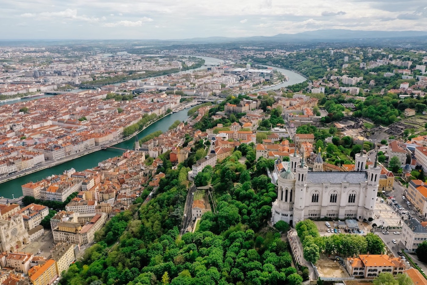 Overzicht over Lyon