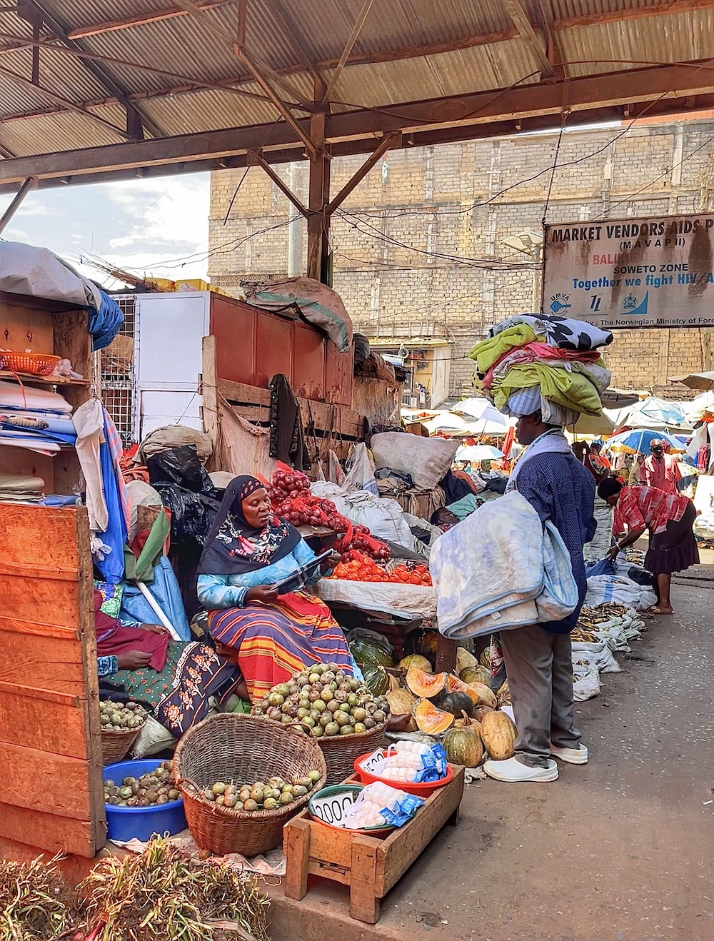 Owino Market Kampala oeganda