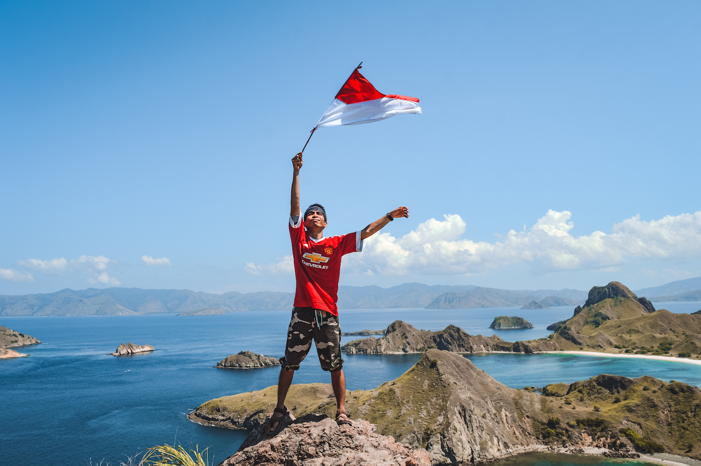 Padar island indonesie