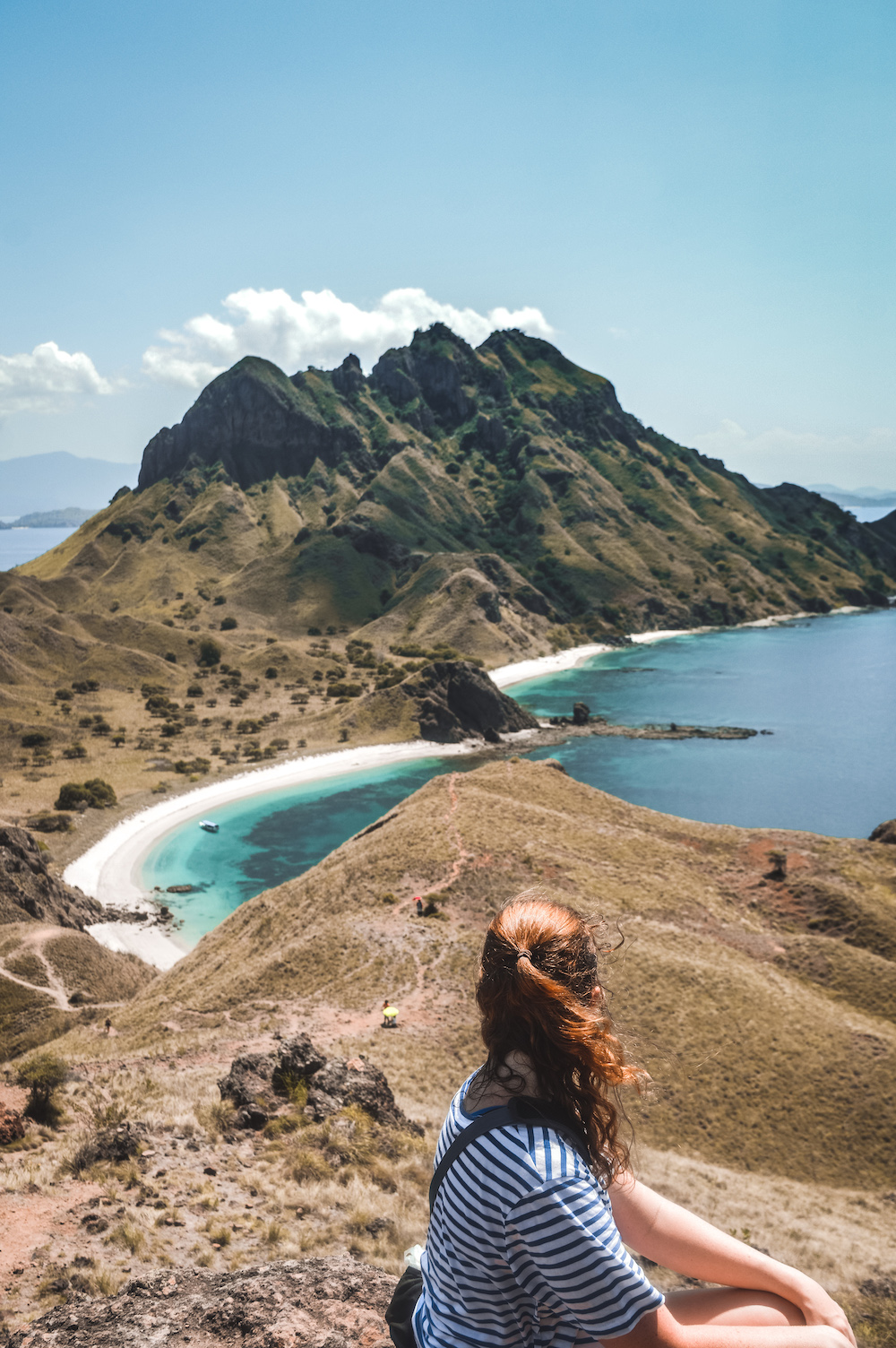 Padar island uitzicht