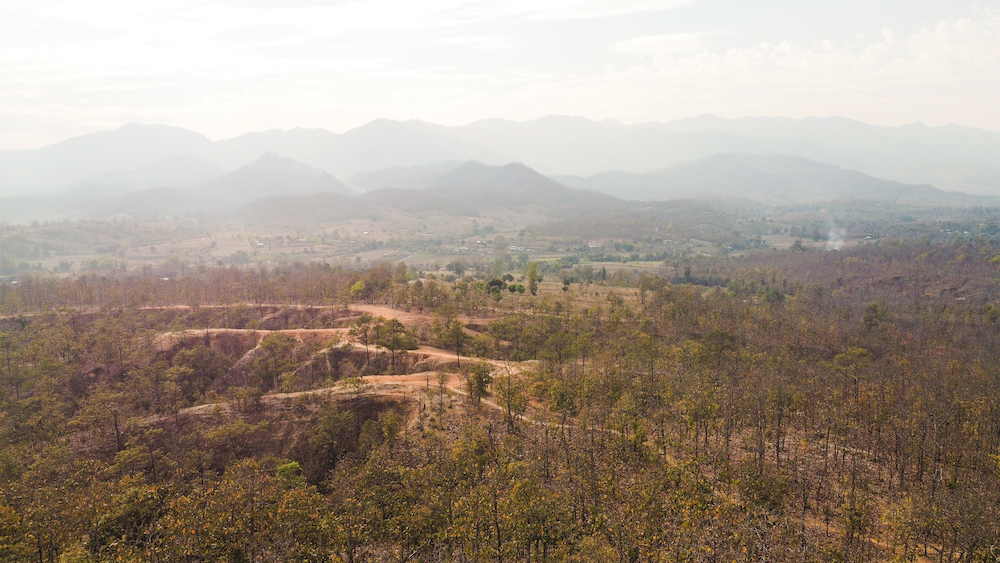 Pai canyon, Thailand