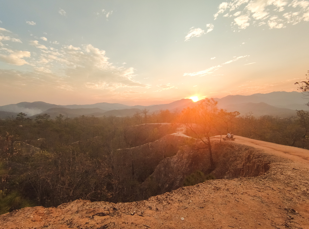 Pai canyon, Thailand