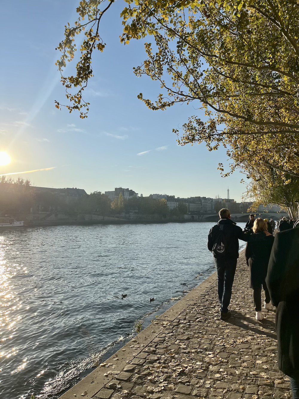 Paris Seine, wandelroute Parijs