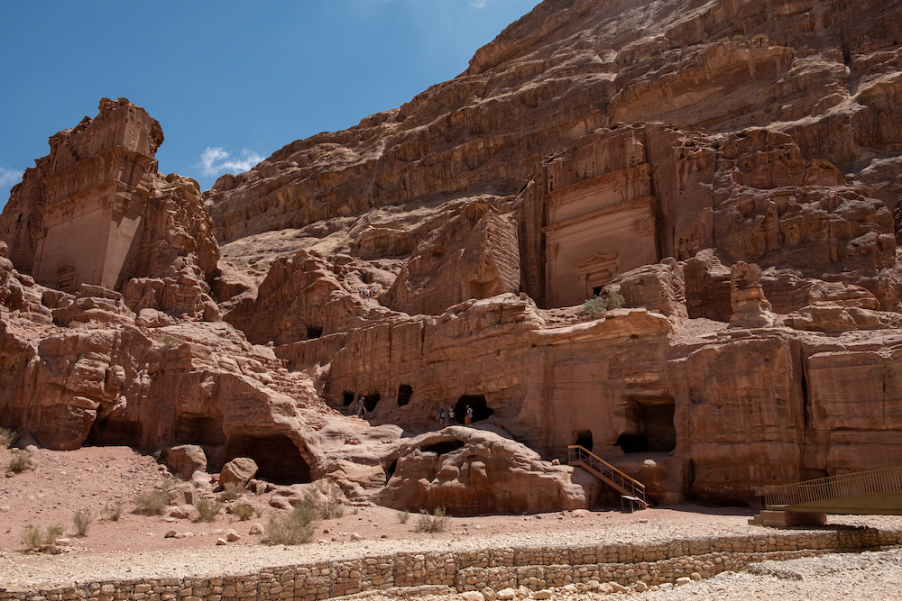 Petra reisroute Jordanië