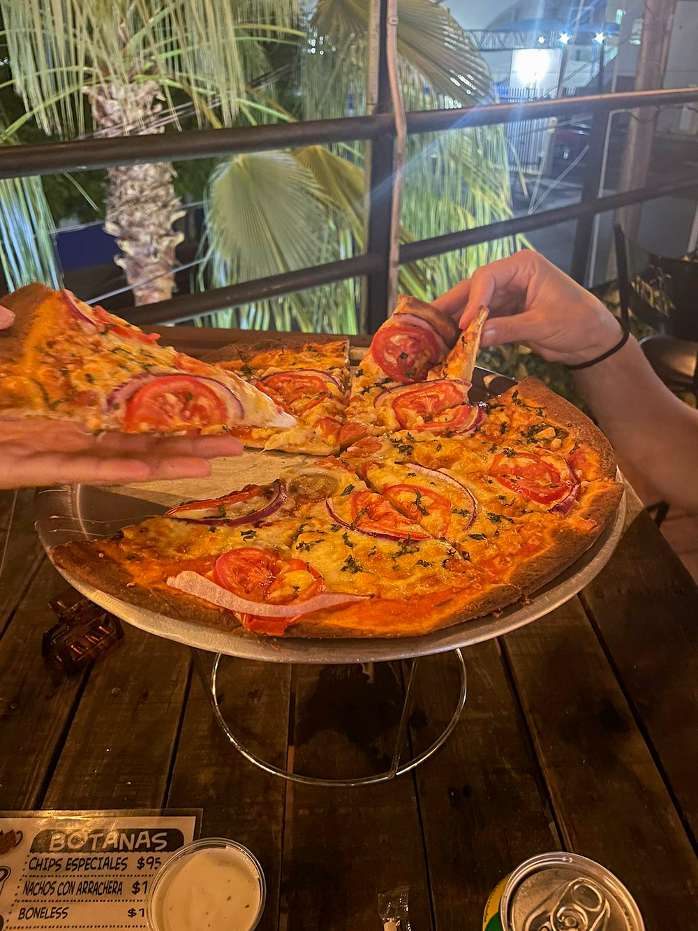 Pizza in La Paz