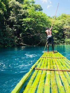 Port Antonio jamaica Blue lagoon