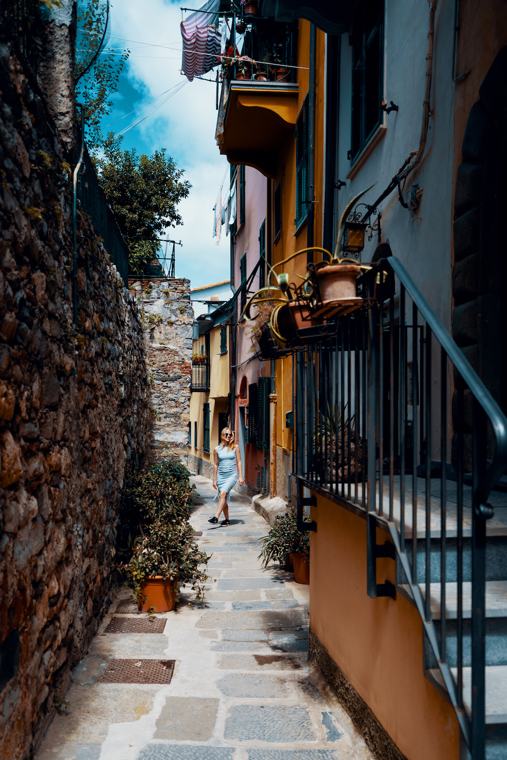 Portovenere italie straatjes