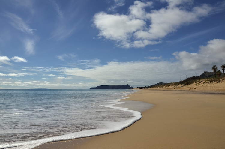 Praia do Pe na Agua Porto Santo