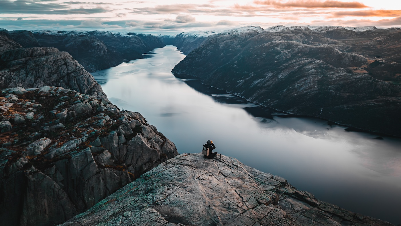 Preikestolen Noorwegen