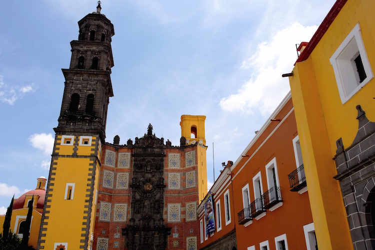 Puebla Mexico Templo de Santo Domingo