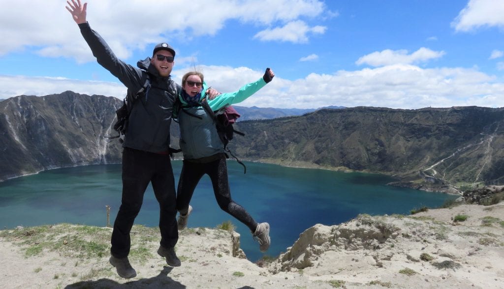 Quilotoa loop in ecuador