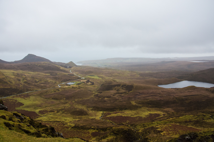 Quirang tijdens isle of skye tour