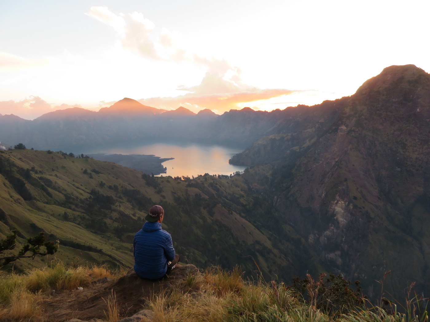 RInjani vulkanen indonesie