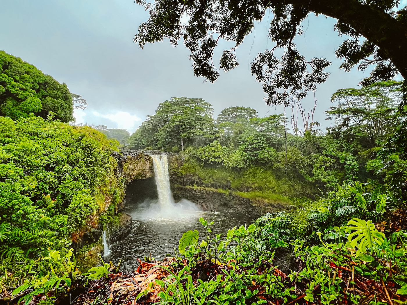 Rainbow Falls the big island hawaii