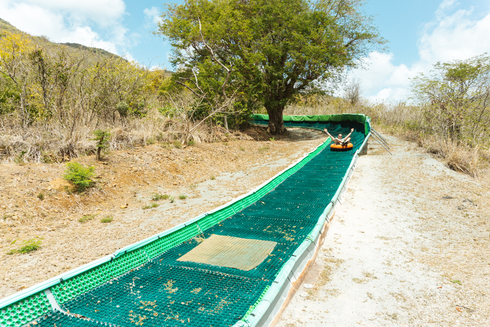 Rainforest adventure op Sint Maarten