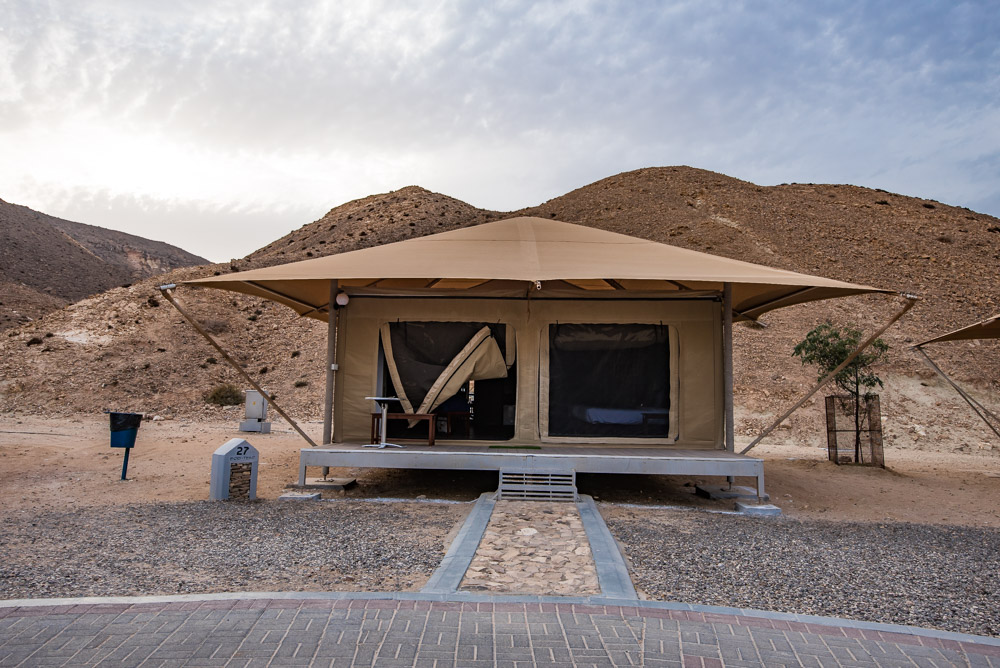 Ras Al Jinz Turtle Reserve Oman tent