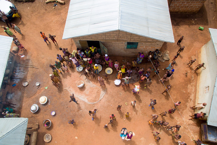 Reis naar Benin Afrika werken videomakers