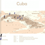 Reisboek voorbeeldblad cuba