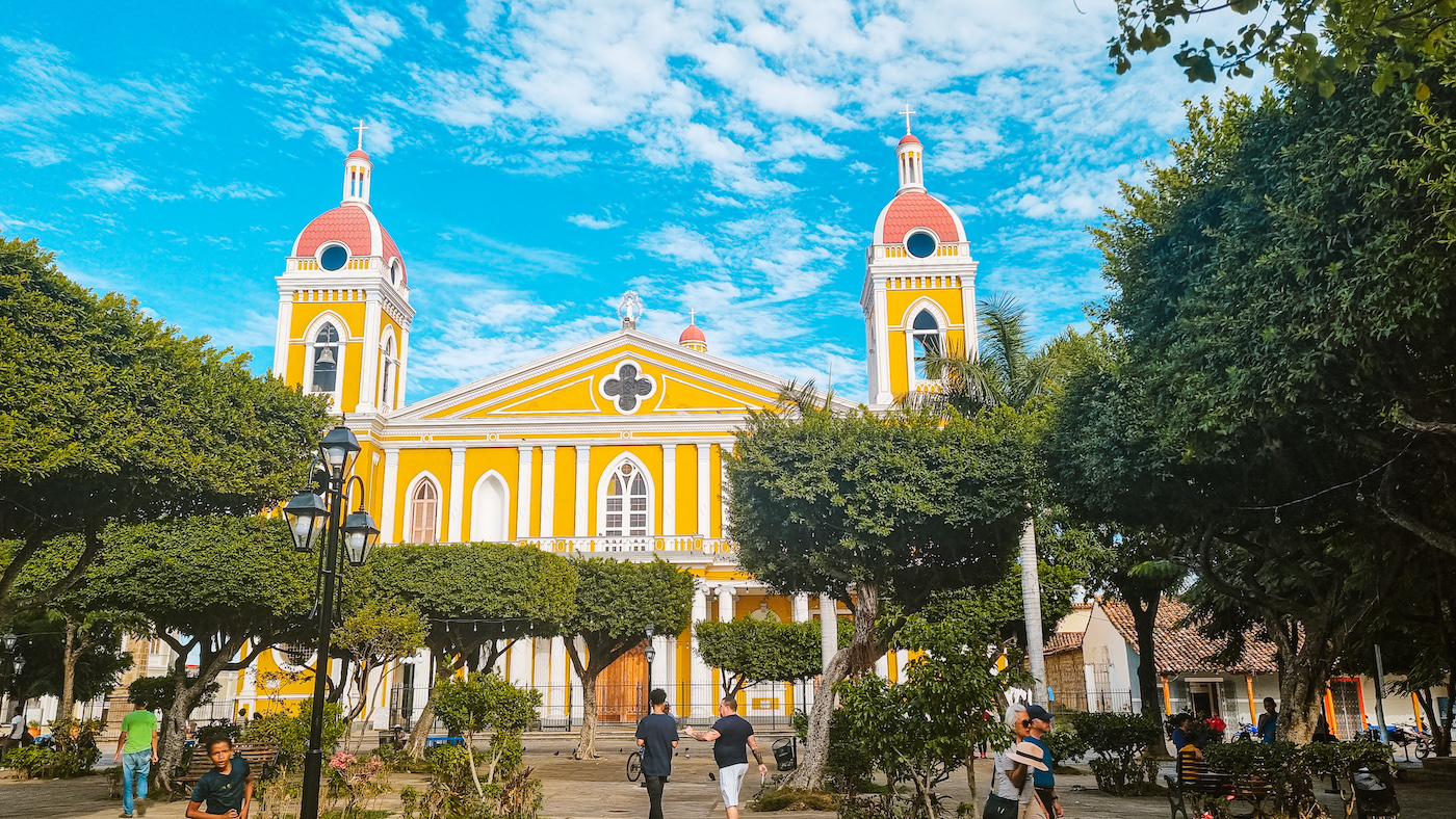 Reisroute Nicaragua, kathedraal Granada