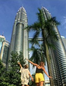 Reizen met je zusje kuala lumpur