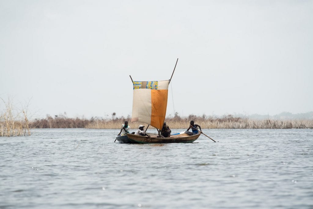 Reizen naar Benin in Afrika Ganvie (Riske)