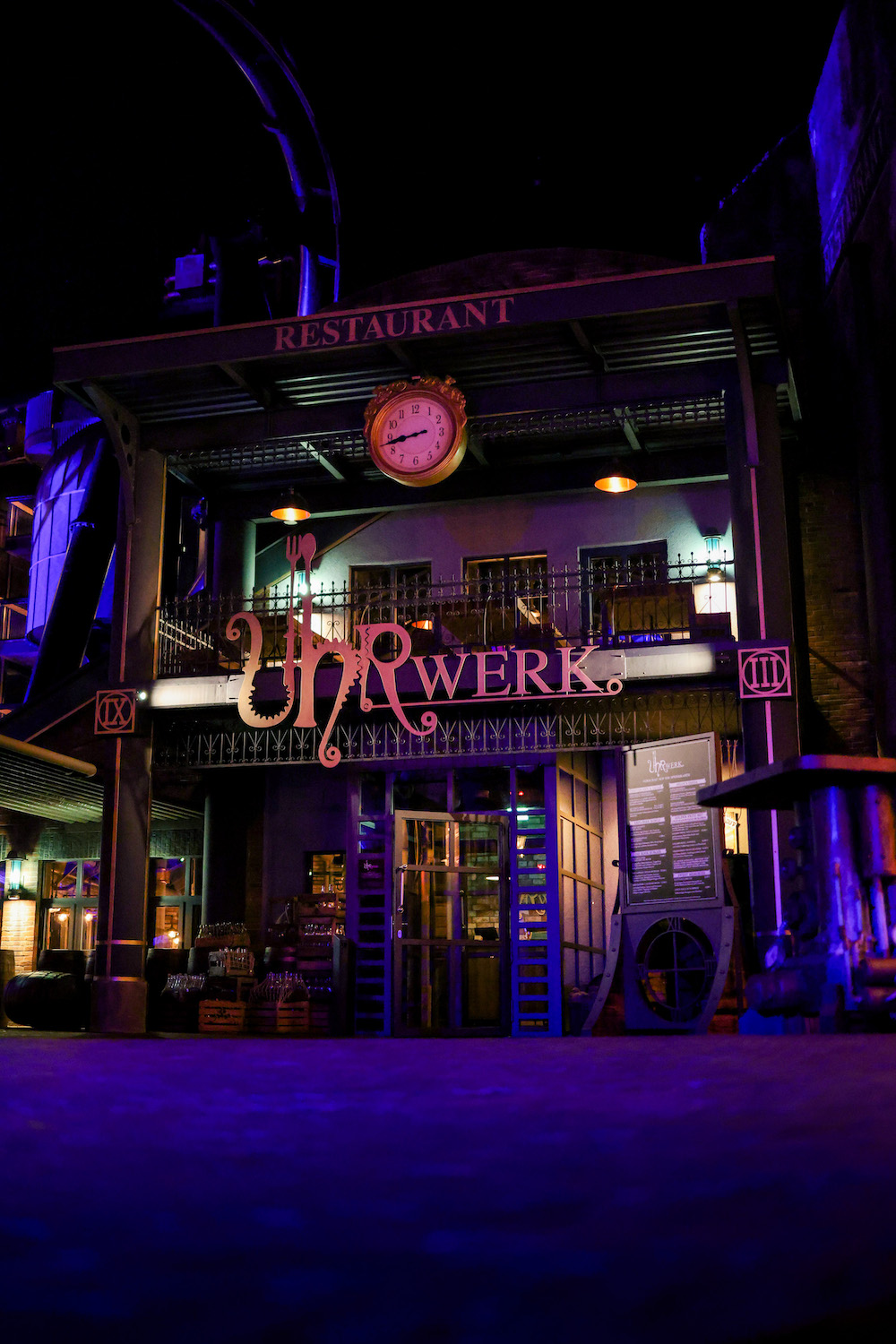 Restaurant Uhrwerk in Phantasialand Rookburgh