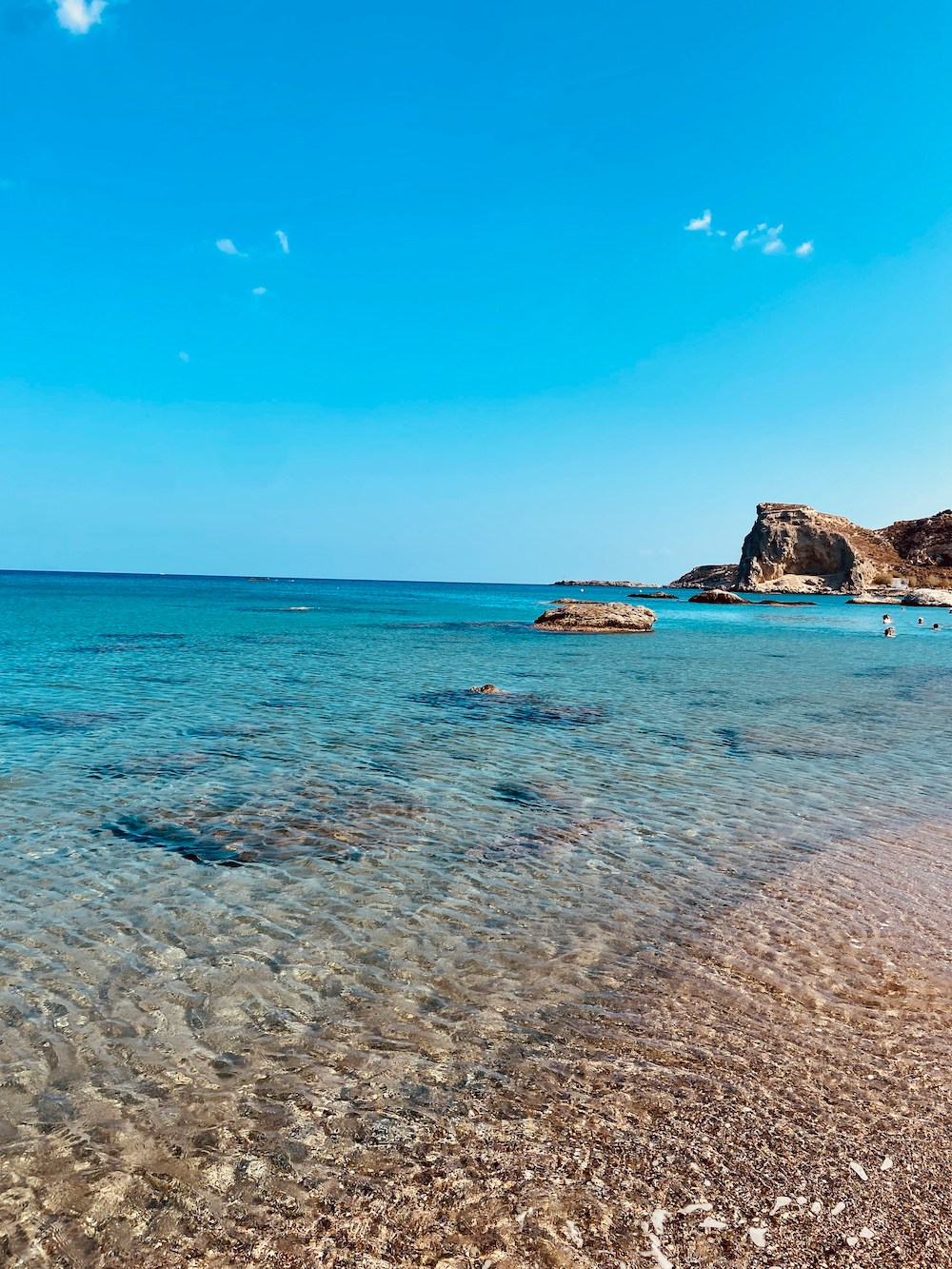 Rhodos stad strand