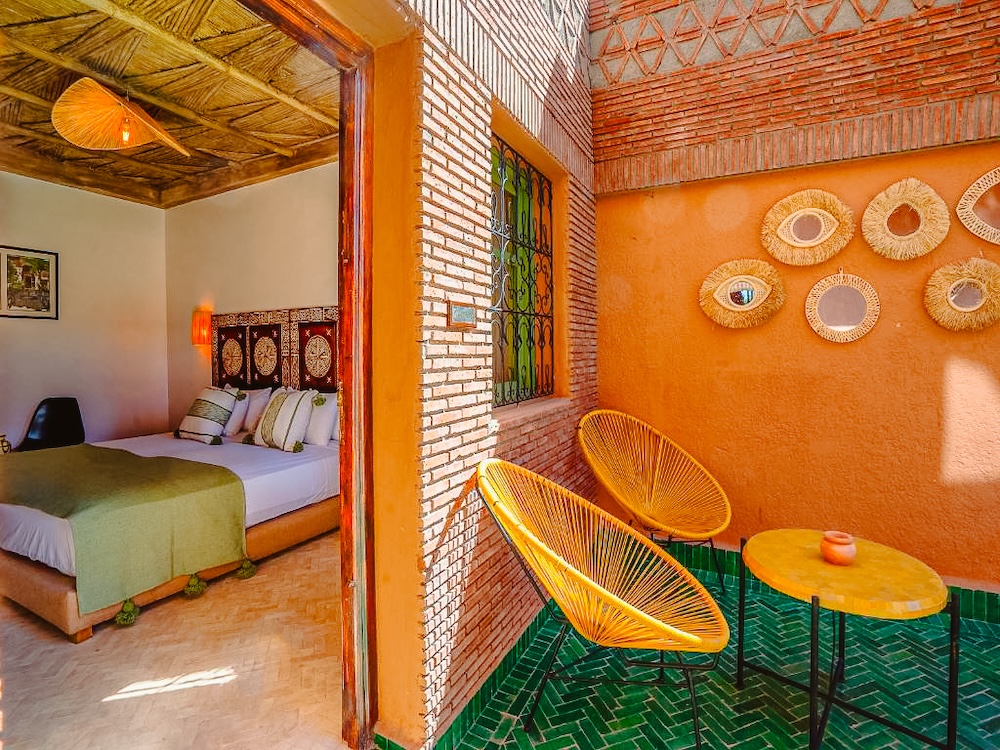 Riad Dar Sido slaapkamer