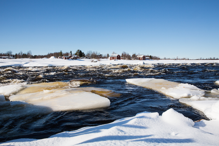 Rivier finland Torne