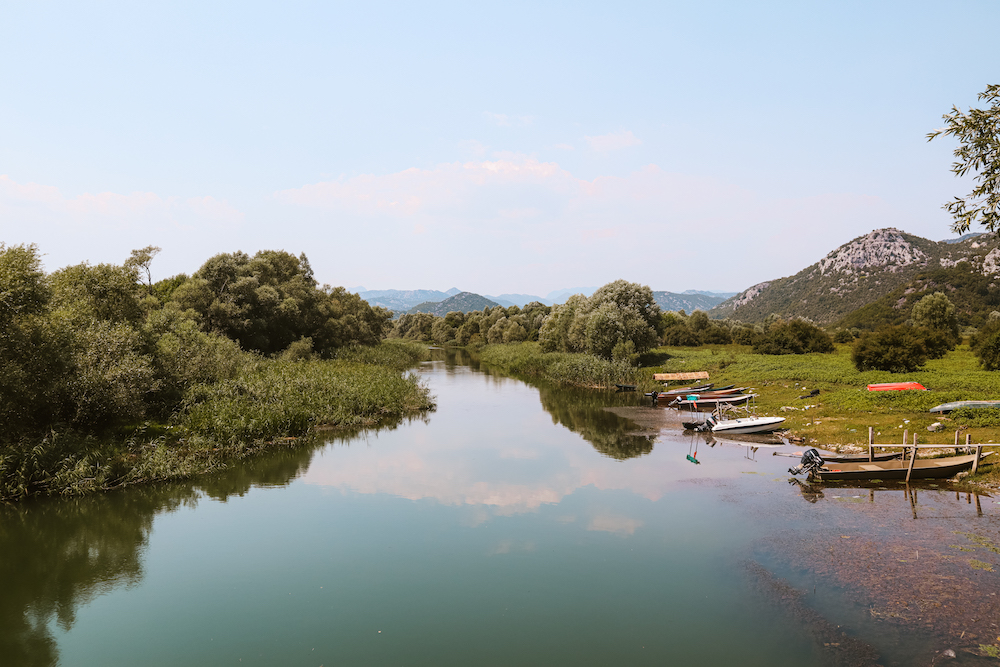 Rivier monding, Lake Skadar