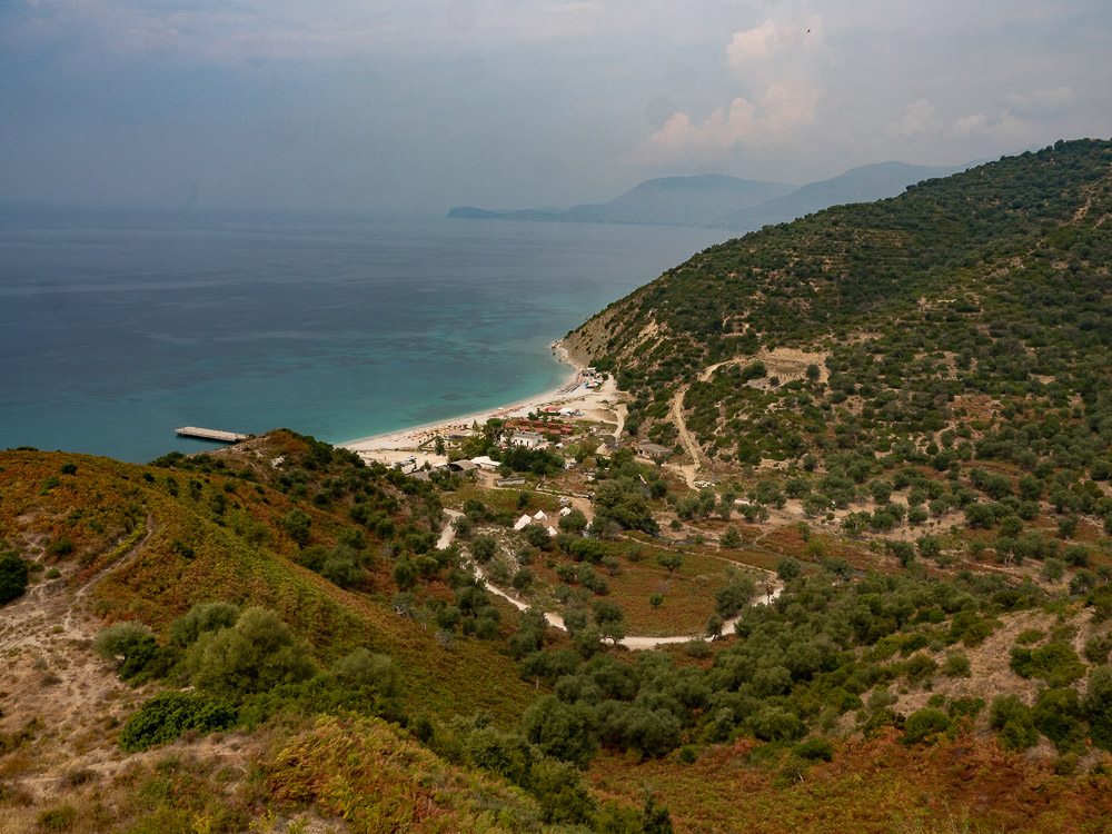 Roadtrip Albanie tips drymades beach