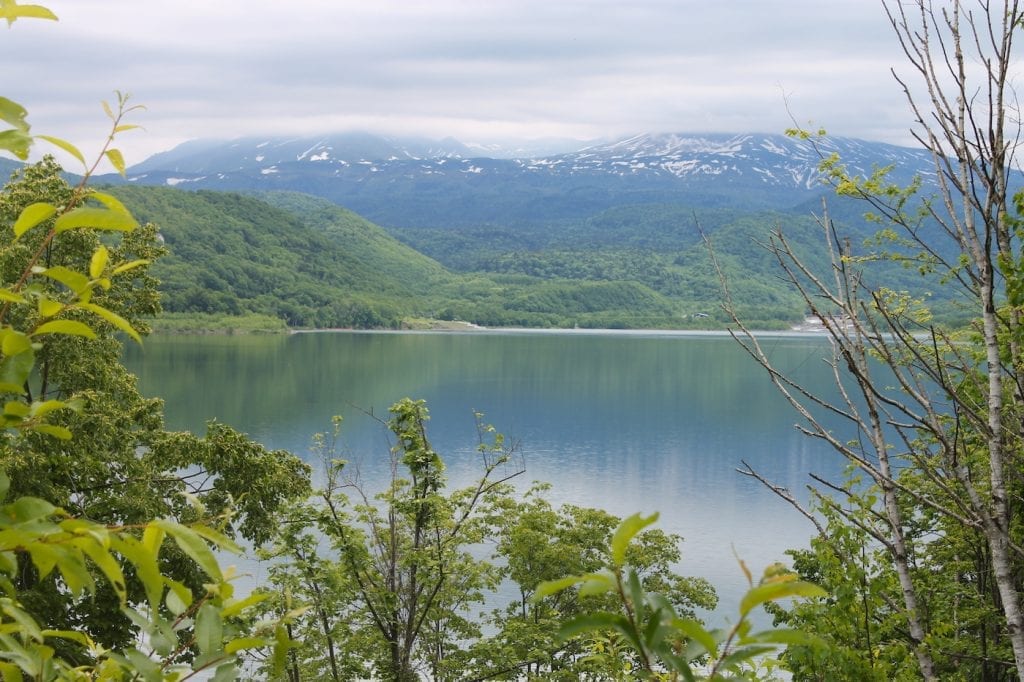 Roadtrip Hokkaido Japan Blue pond