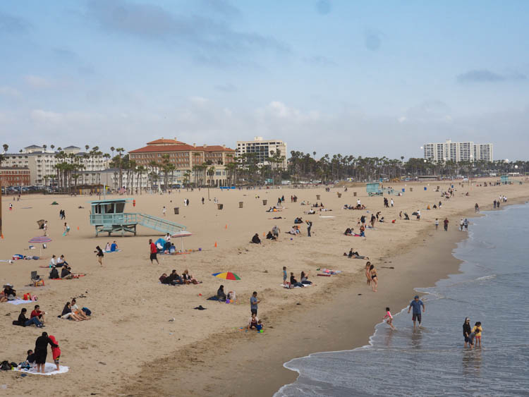 Roadtrip los angeles strand