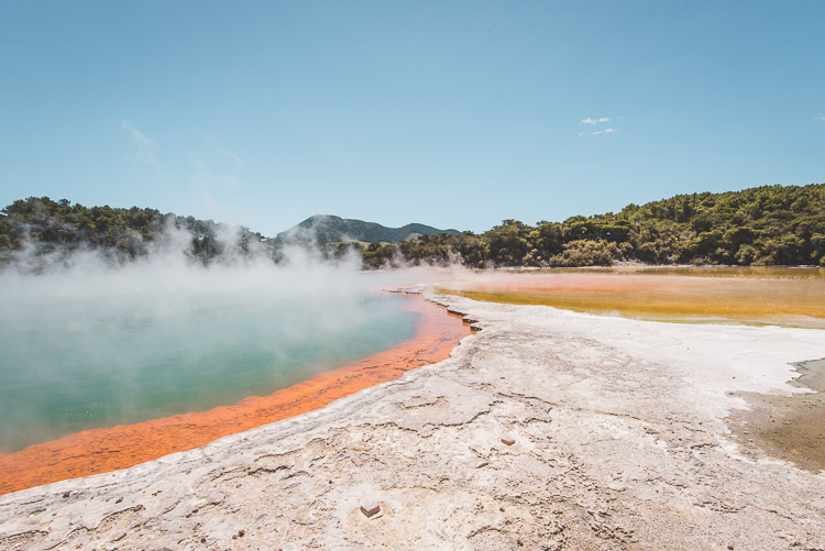 Rotorua in Nieuw Zeeland Champange Pool