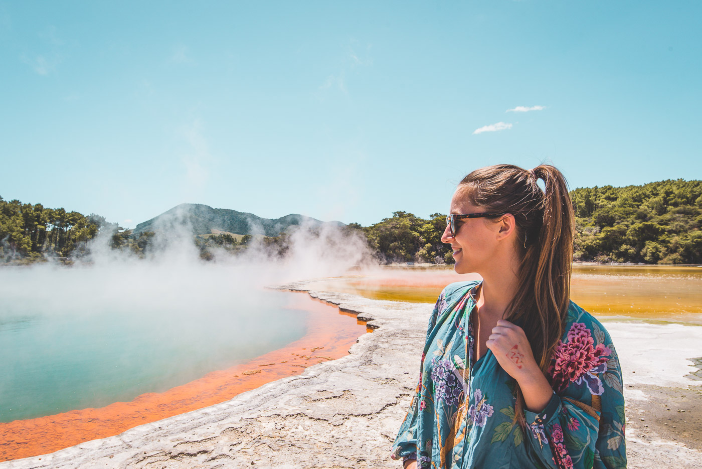 Rotorua in Nieuw Zeeland Wai-O-Tapu