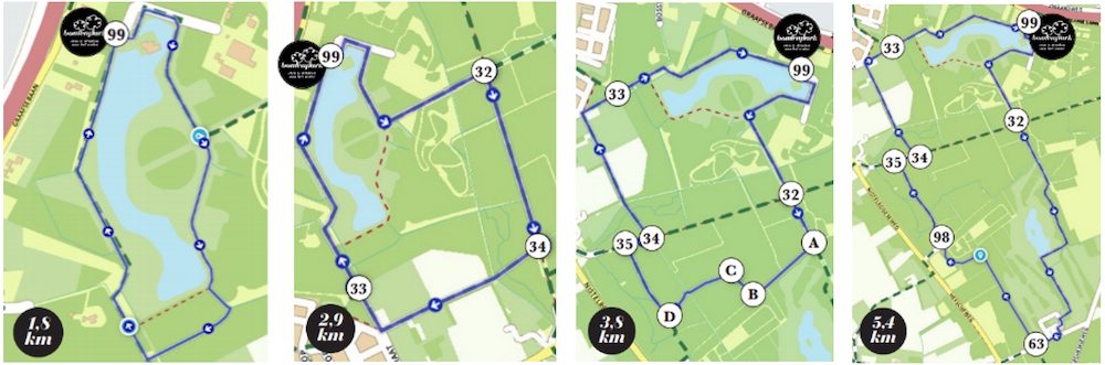 Route Bomenpark Oss