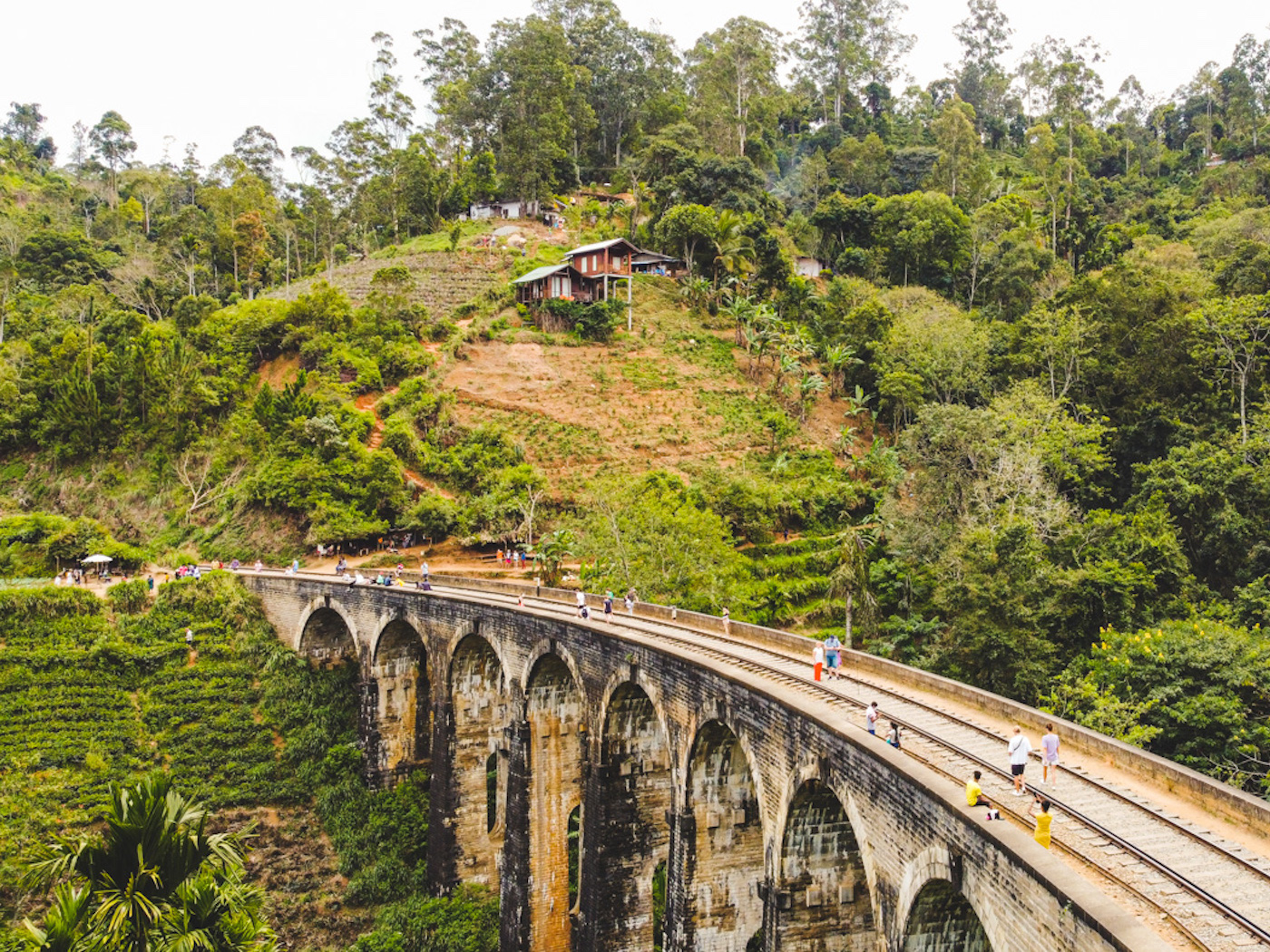 Route sri lanka nine arch bridge