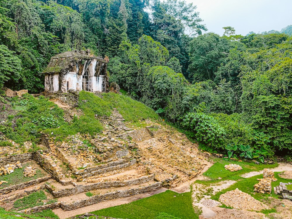 Ruines, palenque chiapas mexico