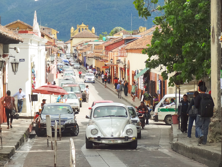 San Cristobal de las Casas in machtig mooi mexico