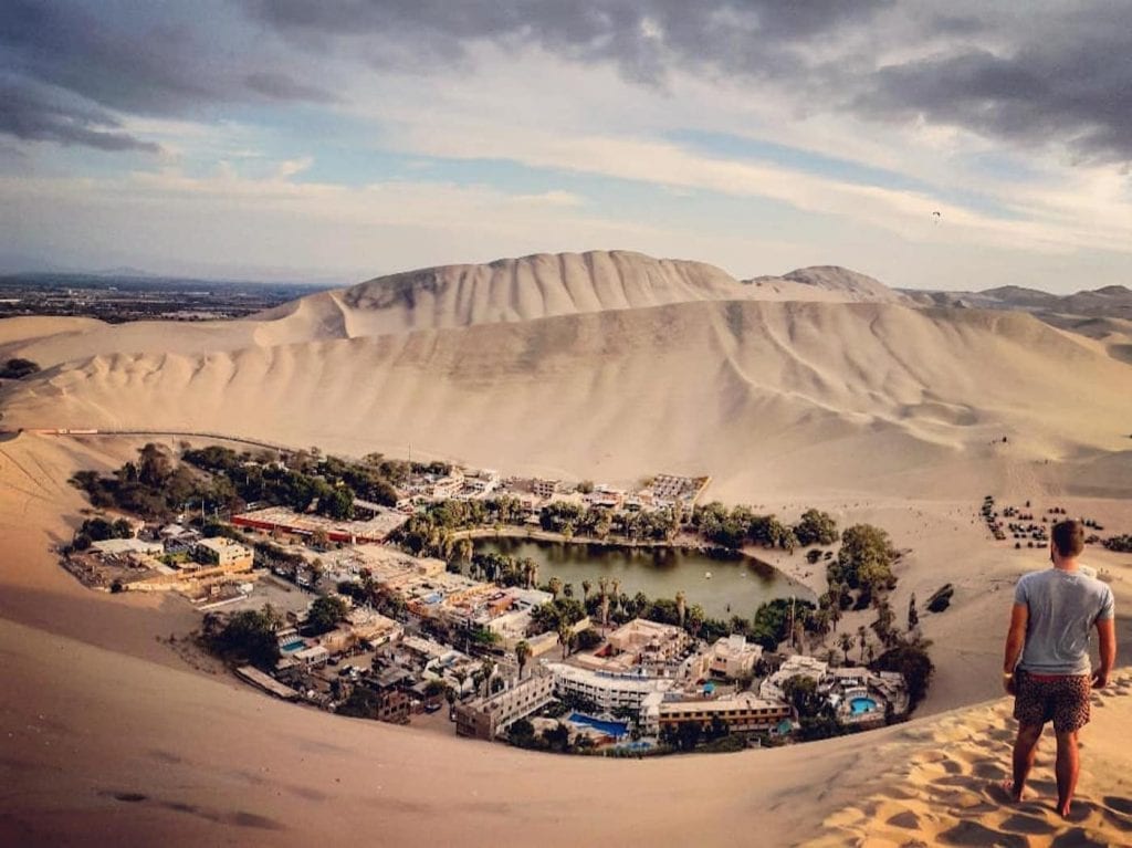 Sandboarden Huacachina Peru