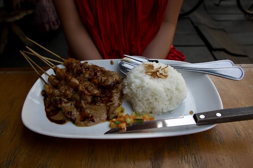 Sate eten in Jakarta