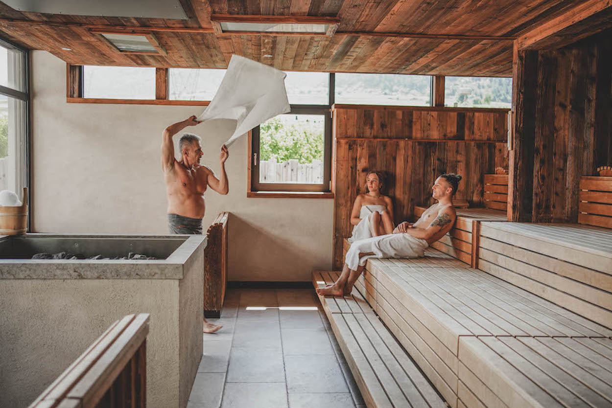 Sauna in Hotel paradies