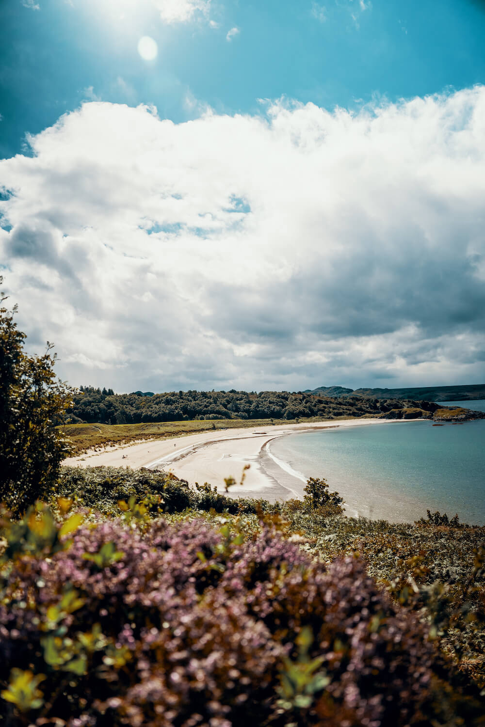 Scotland Nomads stranden schotland